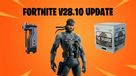 Fortnite V28 10 Patch Notes Everything Included In The New Update Esports Gg