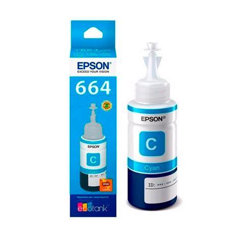 Botella Tinta Epson T Cyan