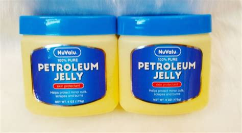 Nuvalu 100pure Petroleum Jelly Skin Protectant Helps Protect Minor