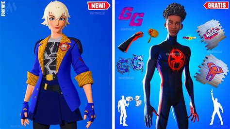 Skin Miles Morales Recompensas Gratis De Spider Man X Fortnite