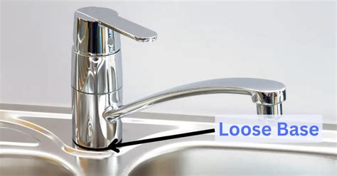 How To Tighten A Loose Single Handle Kitchen Faucet Base