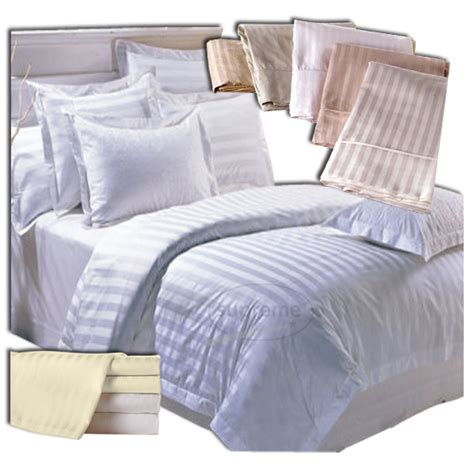 Bed Sheets 600tc Plain Satin Hotel Linen Products Manufactures