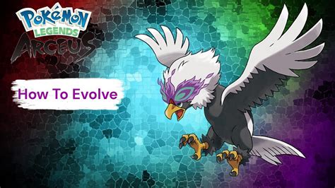 How To Catch And Evolve Rufflet Into Hisuian Braviary Youtube