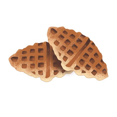 Croffle Croissant Waffle Clipart Ilustraci N Png Krofler Bocadillo