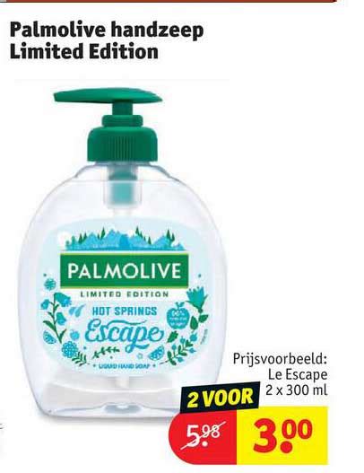 Palmolive Handzeep Limited Edition Aanbieding Bij Kruidvat Folders Nl