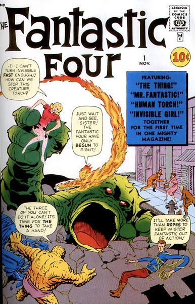 100 Greatest Comics Of 20th Century Review Fantastic Four 1