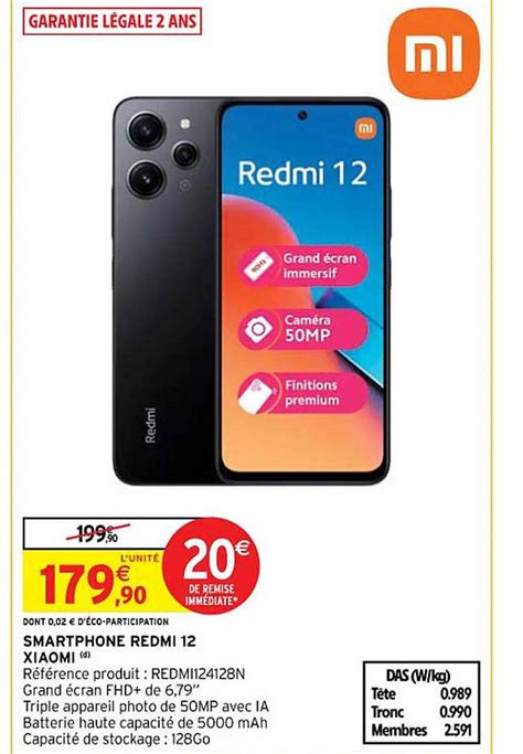 Promo Smartphone Redmi Xiaomi Chez Intermarch Hyper Icatalogue Fr