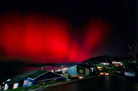 Una Tormenta Solar Provoc In Ditas Auroras Australes En Ushuaia Y La