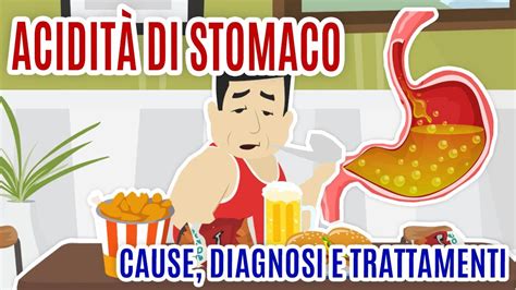 Acidit Di Stomaco Cause Diagnosi E Trattamenti Della Pirosi Youtube