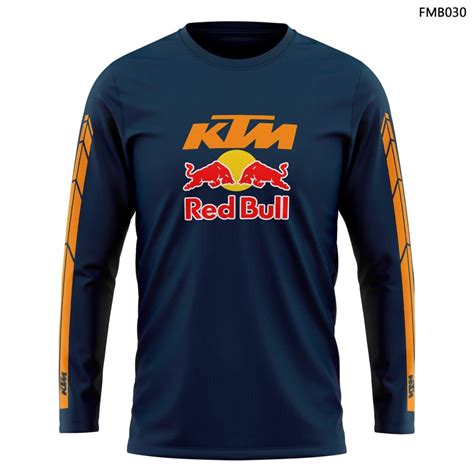 Jual Kaos Balap Otomotif Redbull Ktm Motor Cross Racing Baju Motor