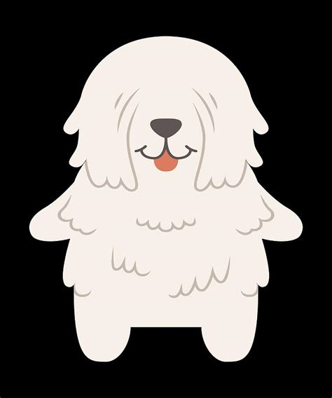 Komondor Gift Idea Poster retro Painting by Wilkinson Hughes | Fine Art ...