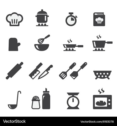 Cooking Icon Royalty Free Vector Image Vectorstock