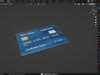 3D Model Credit Card 3D Model VR AR Low Poly CGTrader