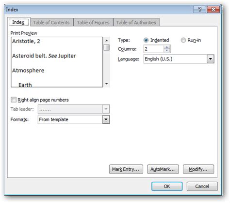 Index Page Template Microsoft Word - Free Software and Shareware - stltoday