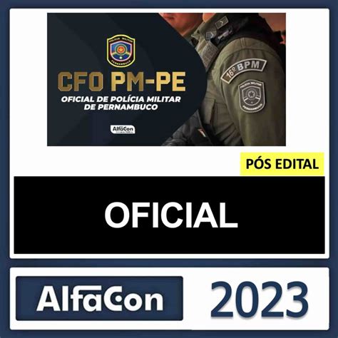 RATEIO PM PE PÓS EDITAL OFICIAL ALFACON 2023