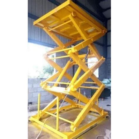 Hydraulic Scissor Lift Load Capacity Tonne At Best Price In