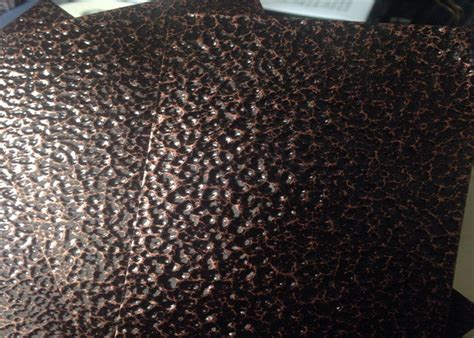 Rough Texture Hammertone Powder Coat Durable Long Lasting Brown