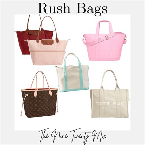 Sorority Rush Bag Essentials The Nine Twenty Mix Sorority Rush