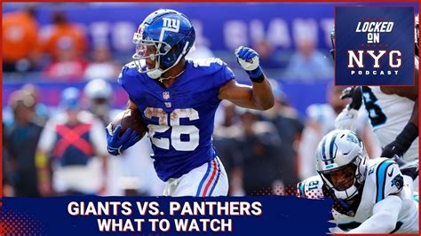 What To Watch In New York Giants Preseason Game 2 Vs Carolina Panthers