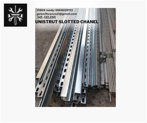 UNISTRUT SLOTTED CHANNEL Commercial Industrial Construction Tools