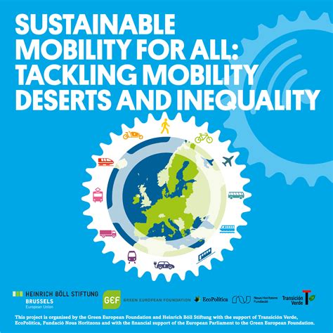 Sustainable Mobility For All Tackling Mobility Deserts And Inequality