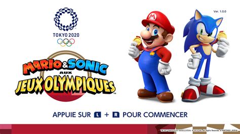 Mario Sonic Aux Jeux Olympique De Tokyo 2020 SpiritGamer