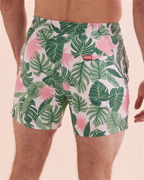 HAMABE Volley Swimsuit Tropical Green Bikini Village