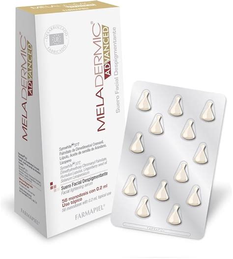 MELADERMIC Advanced Cápsulas Suero Facial Despigmentante FPS 50