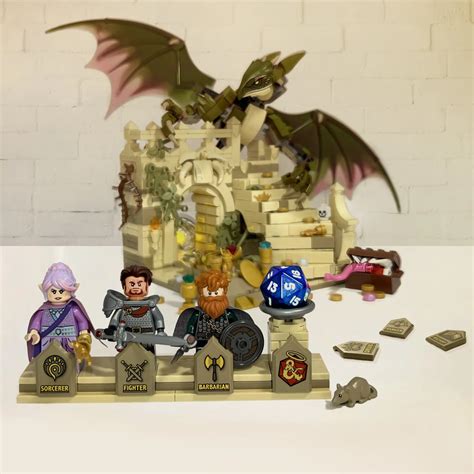 LEGO IDEAS 50 Years Of Dungeons Dragons D D Book Of Lairs