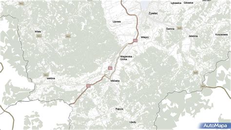 Mapa Cisiec Cisiec Na Mapie Targeo