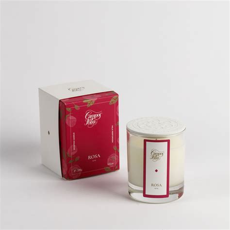 Roses Scented Candle 200gr Campos De Ibiza