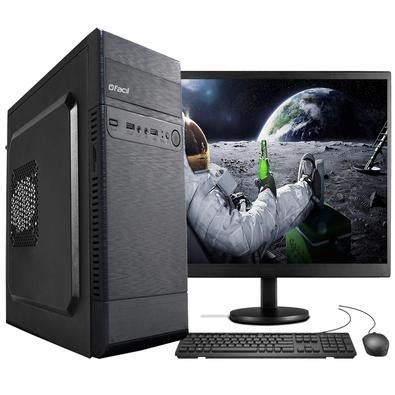 Computador Completo F Cil Intel Core I T Gb Hd Gb Monitor