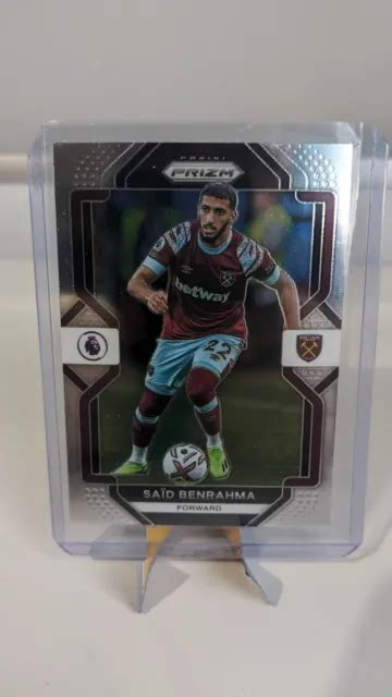 Prizm Premier League Epl Said Benrahma Argent Prizm West