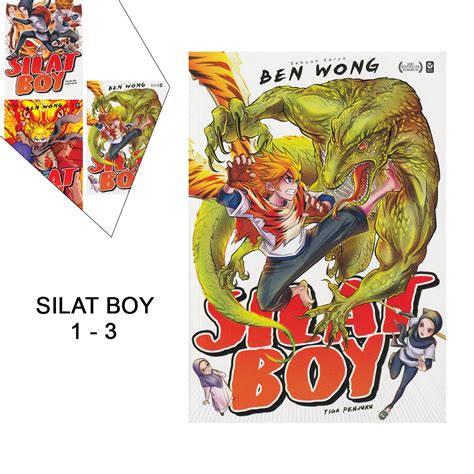 Pts Comic Komik M Silat Boy 1 3 Shopee Malaysia