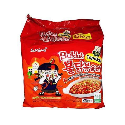 Samyang Hot Chicken Ramen Topokki Buldak Noodles 140g5pack Amazon