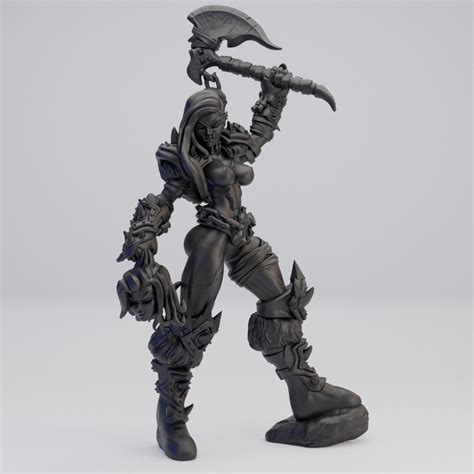 Hot Goblin ボーンブレイカー 蛮族女戦士 ミニチュア ホットゴブリン