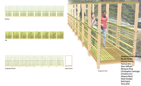 Bamboo Pedestrian Bridge on Behance