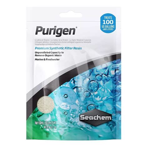 Purigen De Ml Marca Seachem Resina Absorbente Acuario