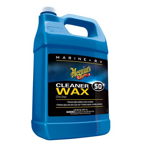 Meguiars® Marinerv One Step Cleaner Wax M5001 1 Gallon Liquid