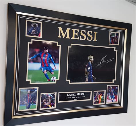 Lionel Messi Signed Photo Signed Memorabila Shop