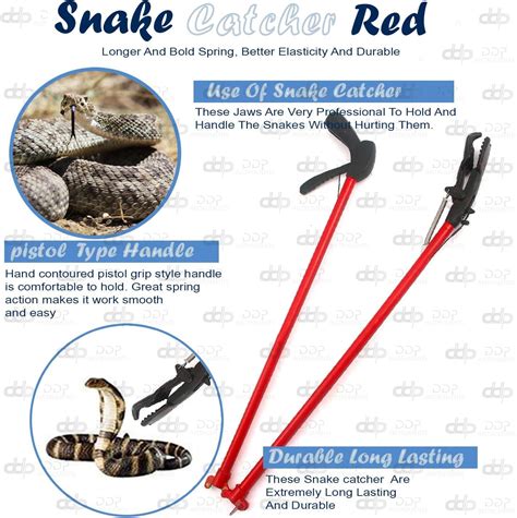 60 Snake Catcher Stick Rattlesnake Catcher Grabber