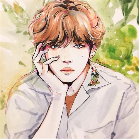 Pin Di Dreamshipper Su BTS FANART Disegno Arte Arte Disegni