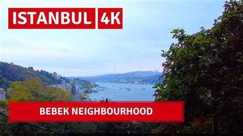 Istanbul Bebek Neighbourhood April Walking Tour K Uhd Fps