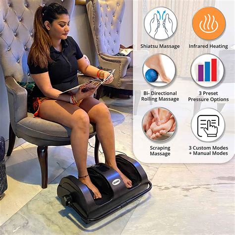 Grand Shiatsu Foot Massager Heat Therapy Massage Agaro Agaro