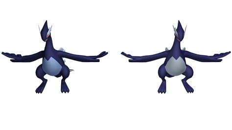 Mmd Dl Pokemon 3dsswitch Shadow Lugia Xd001 By Lilothestitch On