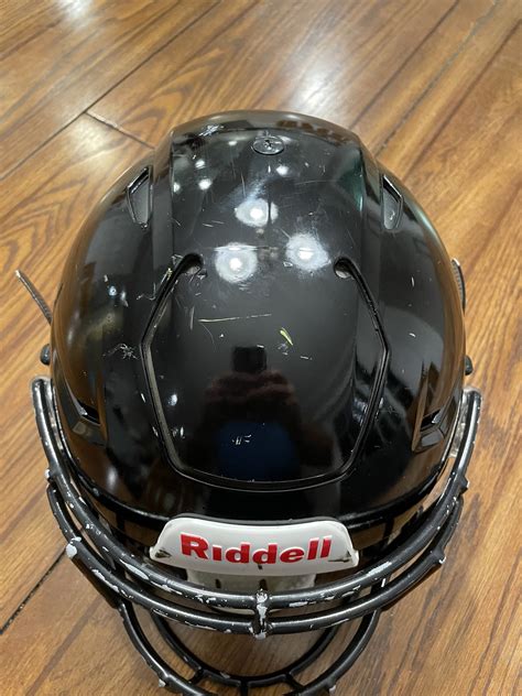 Riddell Speedflex Gloss Black Football Helmet | SidelineSwap