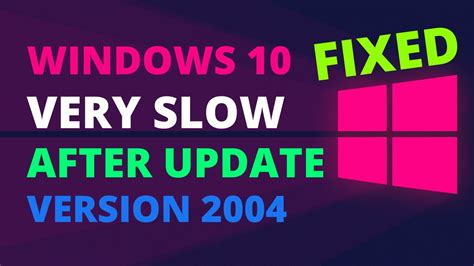 Windows Slow After Update Windows Slow Fix Youtube