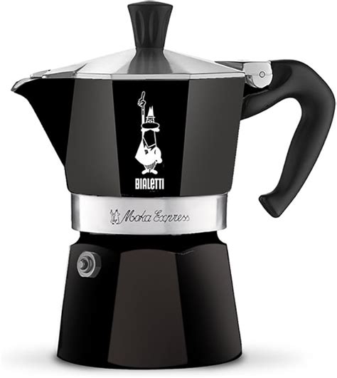 Bialetti Moka Express Black Caffettiera Alluminio Nero 1 Tazza