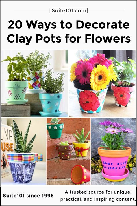 20 Clay Pot Painting and Decorating Ideas - Suite 101