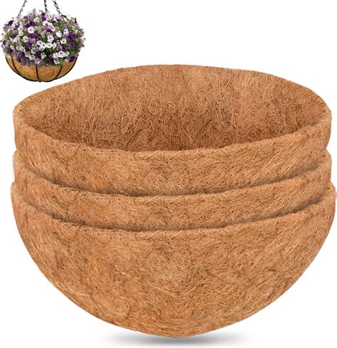 Gardman R890 Basket Shaped Coco Liner 20 Wide 10 High Patio Lawn And Garden